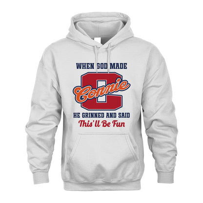 God Made Your Name Custom Shirt CONNIE M1-16
