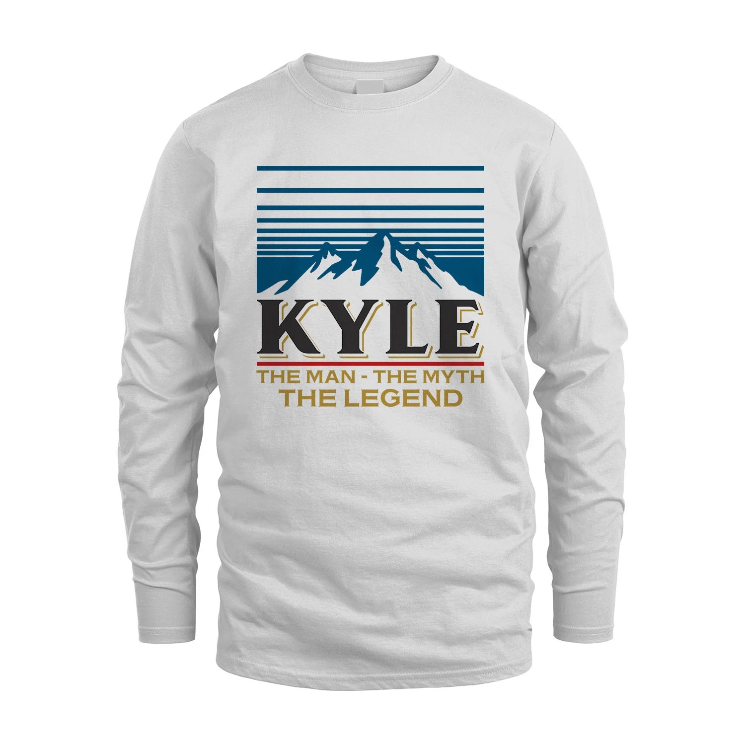 The Man The Myth The Legend Vintage Mountain Shirt KYLE M1-19