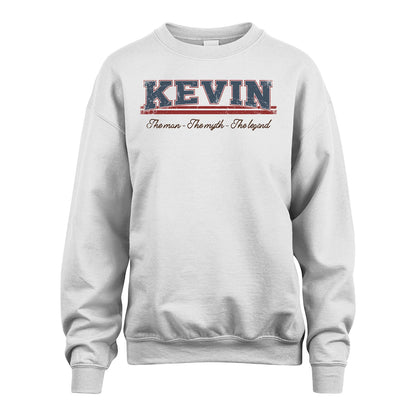 The Man The Myth The Legend Vintage Shirt KEVIN M1-6