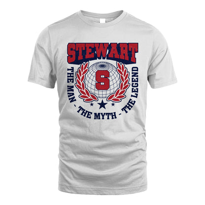 The Man The Myth The Legend Logo Shirt STEWART M1-30