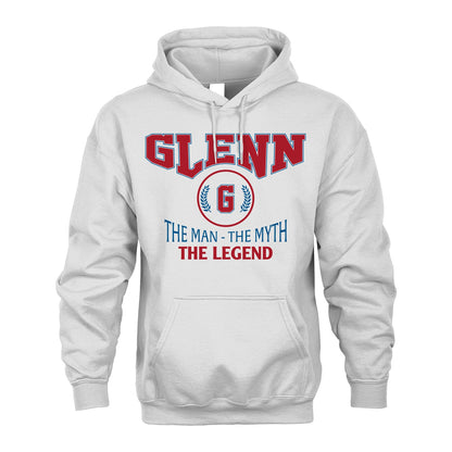 The Man The Myth The Legend Jet Style Shirt GLENN M1-9