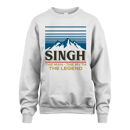 The Man The Myth The Legend Vintage Mountain Shirt SINGH M1-19