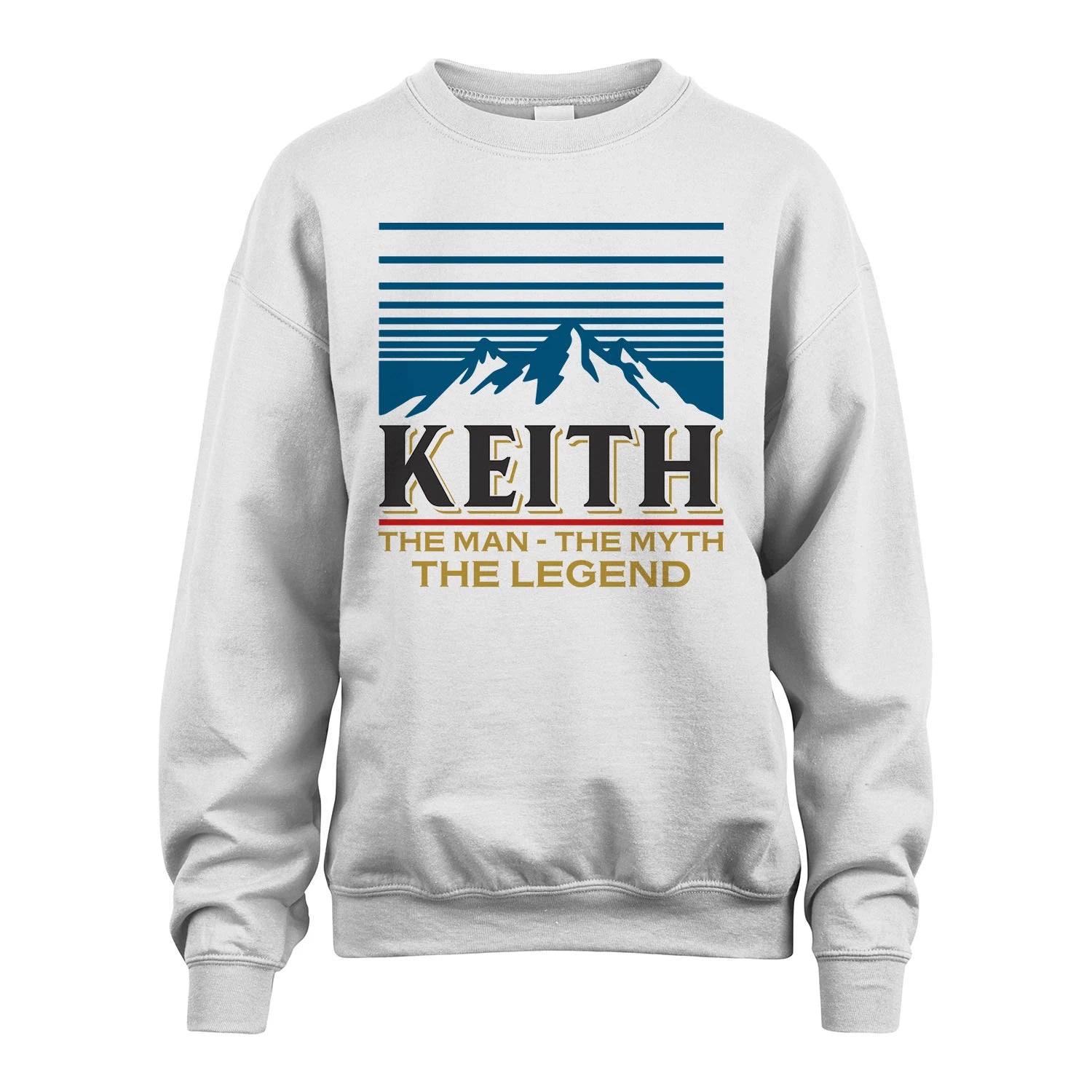 The Man The Myth The Legend Vintage Mountain Shirt KEITH M1-19