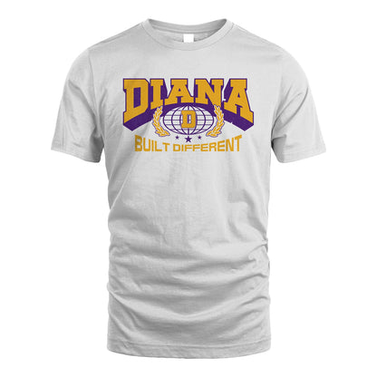 Your Name Built Different Sporty Shirt DIANA M1-32