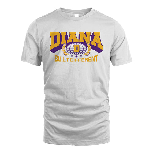 Your Name Built Different Sporty Shirt DIANA M1-32