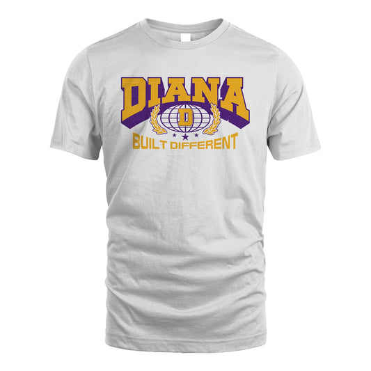 Your Name Built Different Sporty Shirt DIANA M1-32